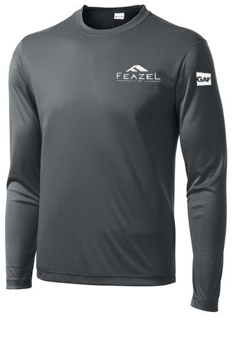 Feazel Branded Iron Grey Sport-Tek ® PosiCharge ® Competitor ™ Long Sleeve Pullover