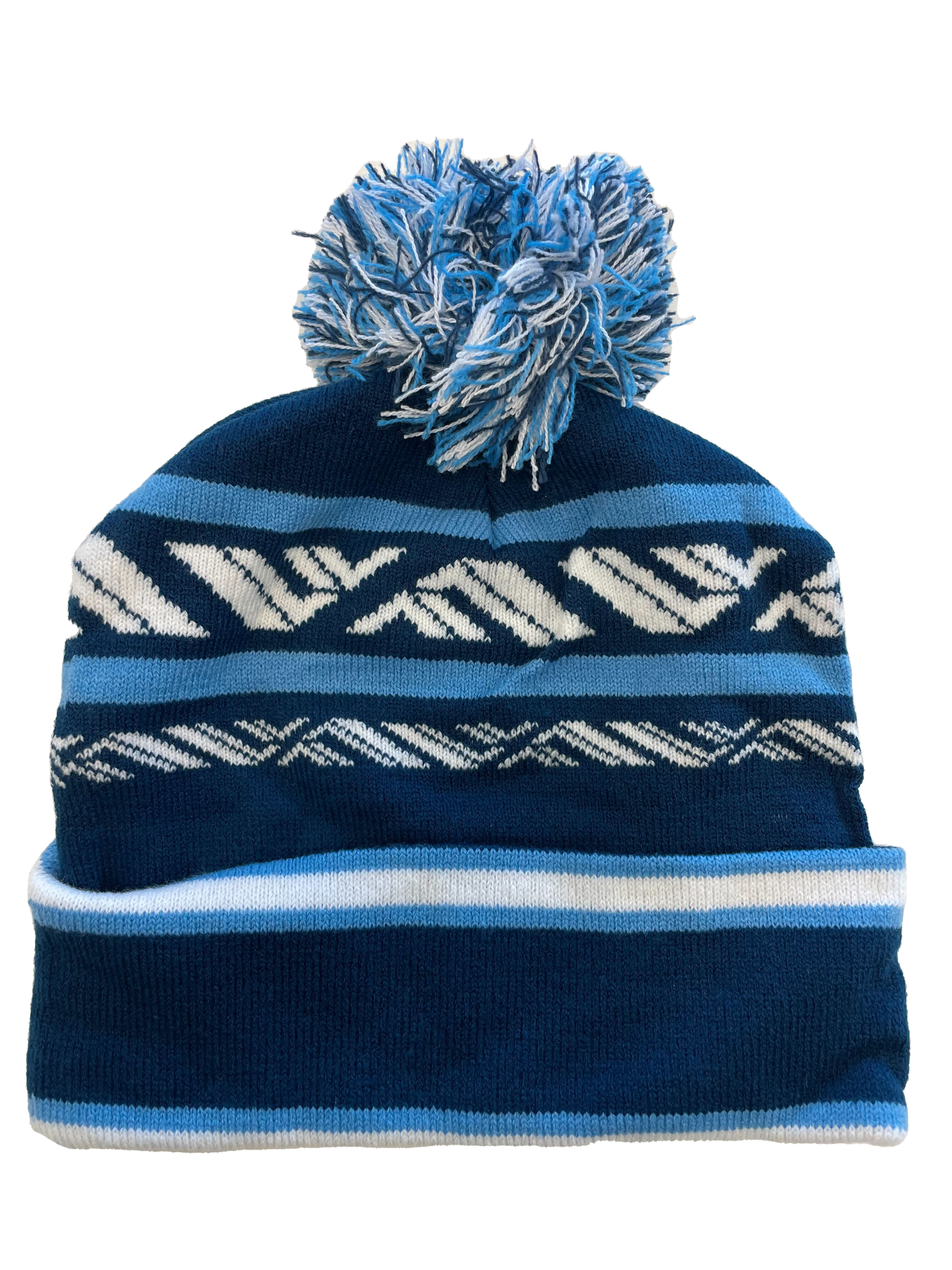 Feazel Branded Sport-Tek Stripe Pom Pom Beanie